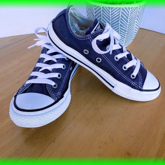 kids navy converse